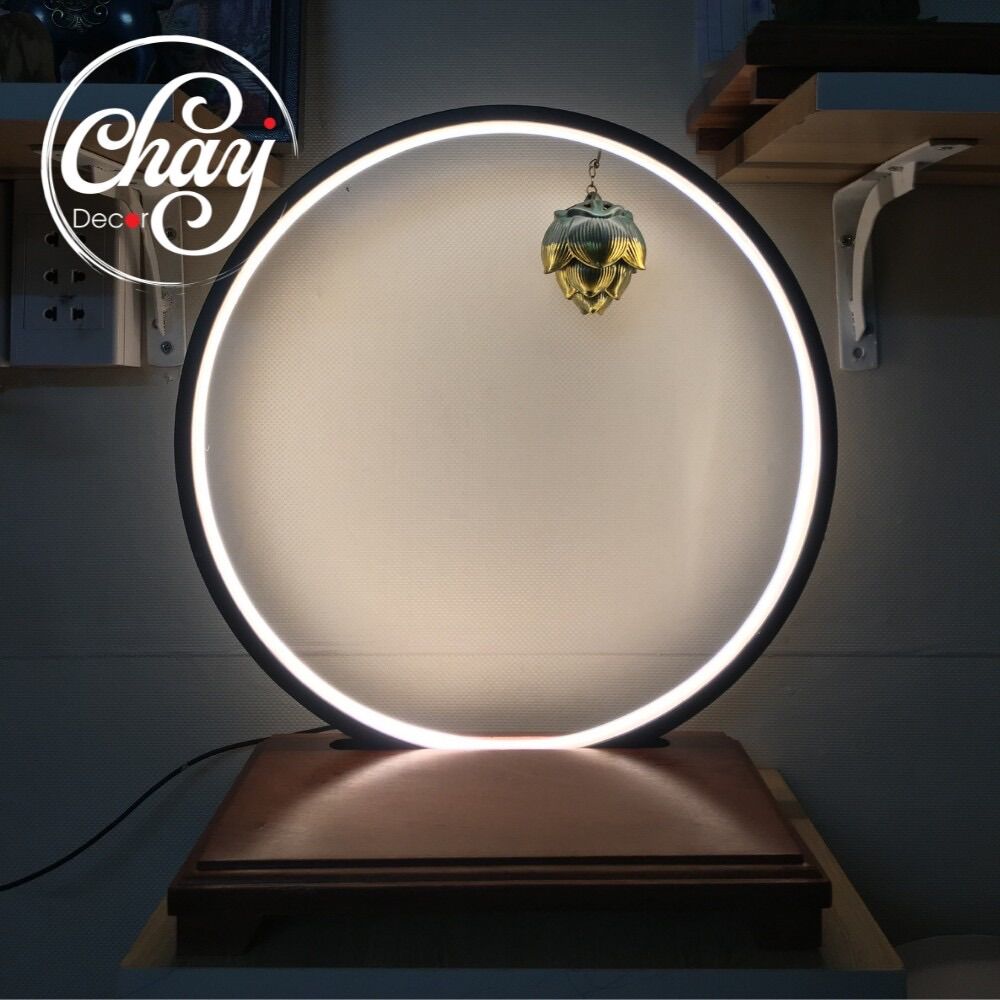 Đèn Led Hào Quang Dùng Để Trang Trí Tiểu Cảnh, Lũa, Tượng, Bon Sai Có Quà Tặng 🎁 - Chay Decor