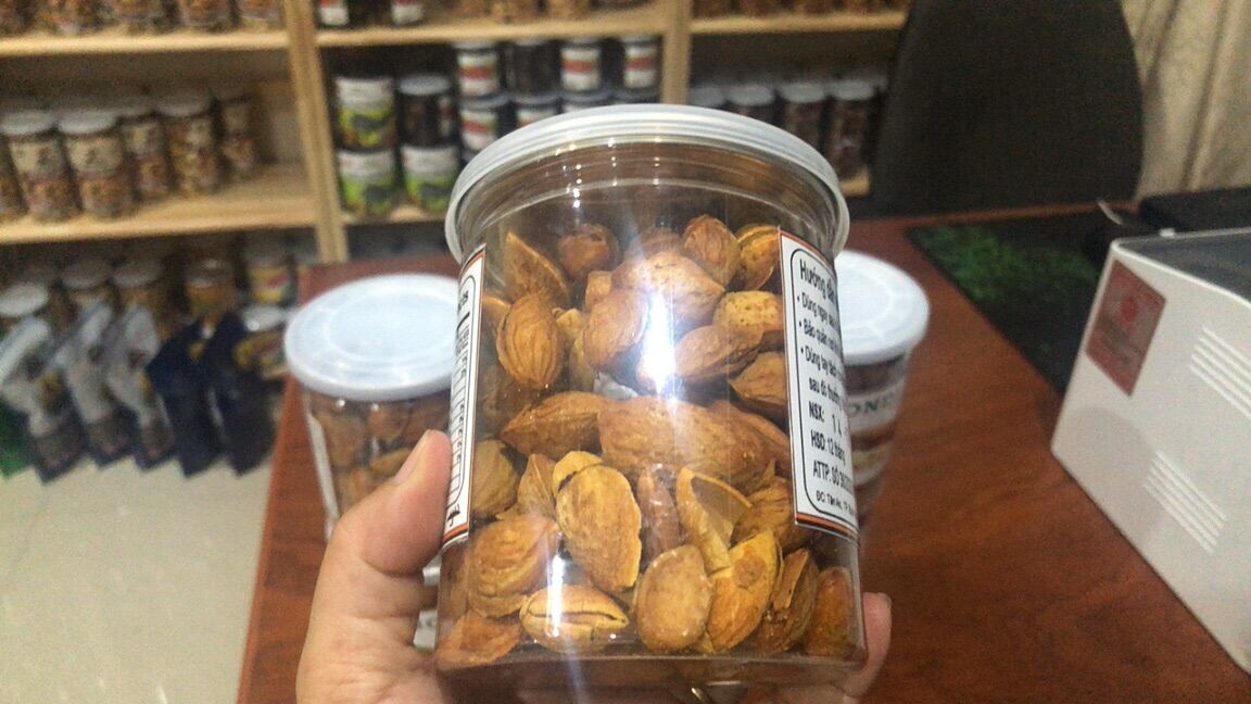 Hạnh nhân rang bơ Mỹ mỏng vỏ hộp 250gr