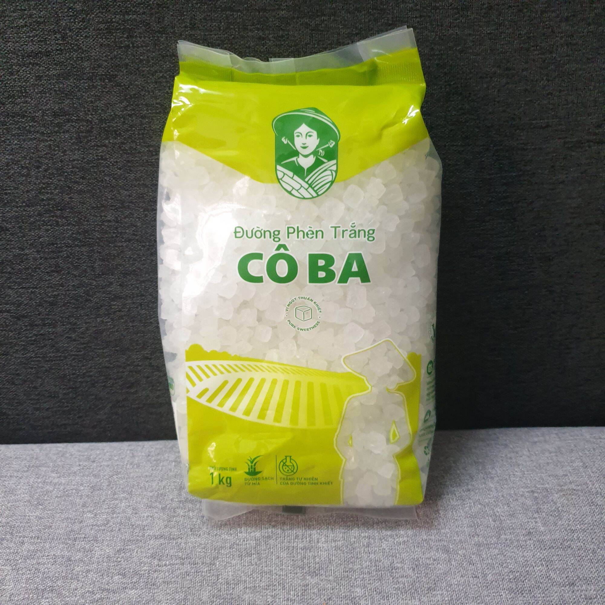 Đường phèn Cô Ba Biên Hòa túi 1kg