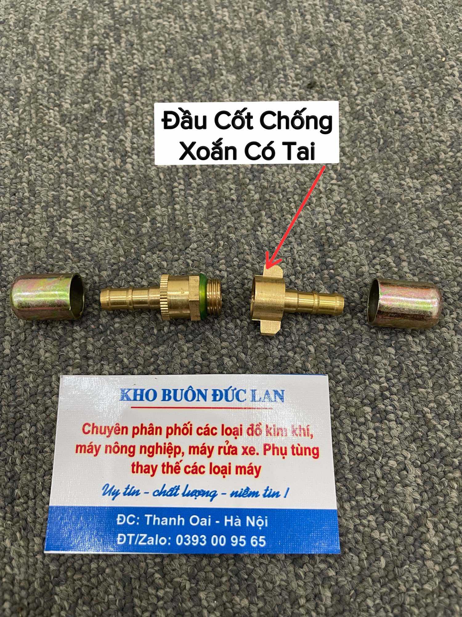Bộ Cos Ép Đầu Dây Xịt Rửa Xe Ren 13mm [ HÀNG DÀY XỊN ]