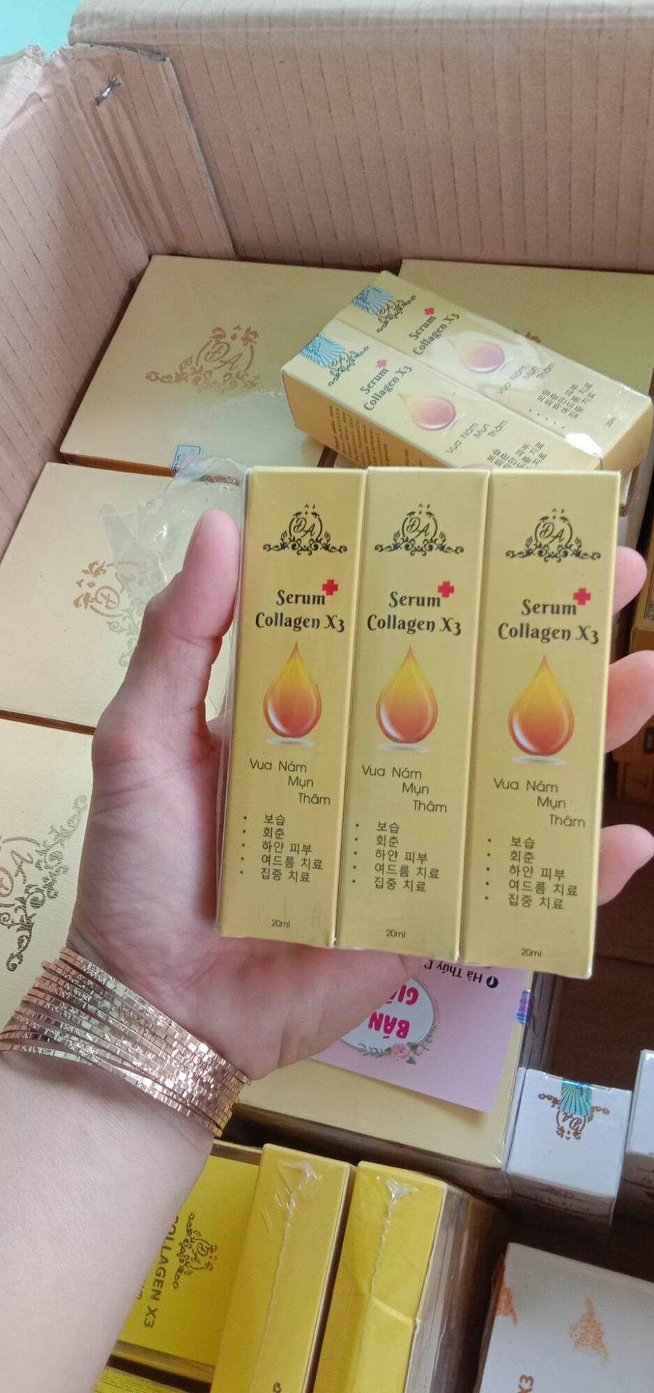 Serum Nám Collage X3 chinh hang