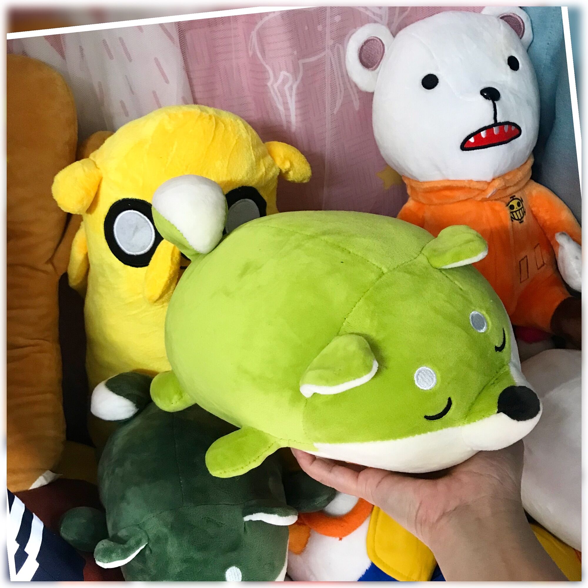 Gấu bông chó siba 2hand các mẫu size từ 20-40cm