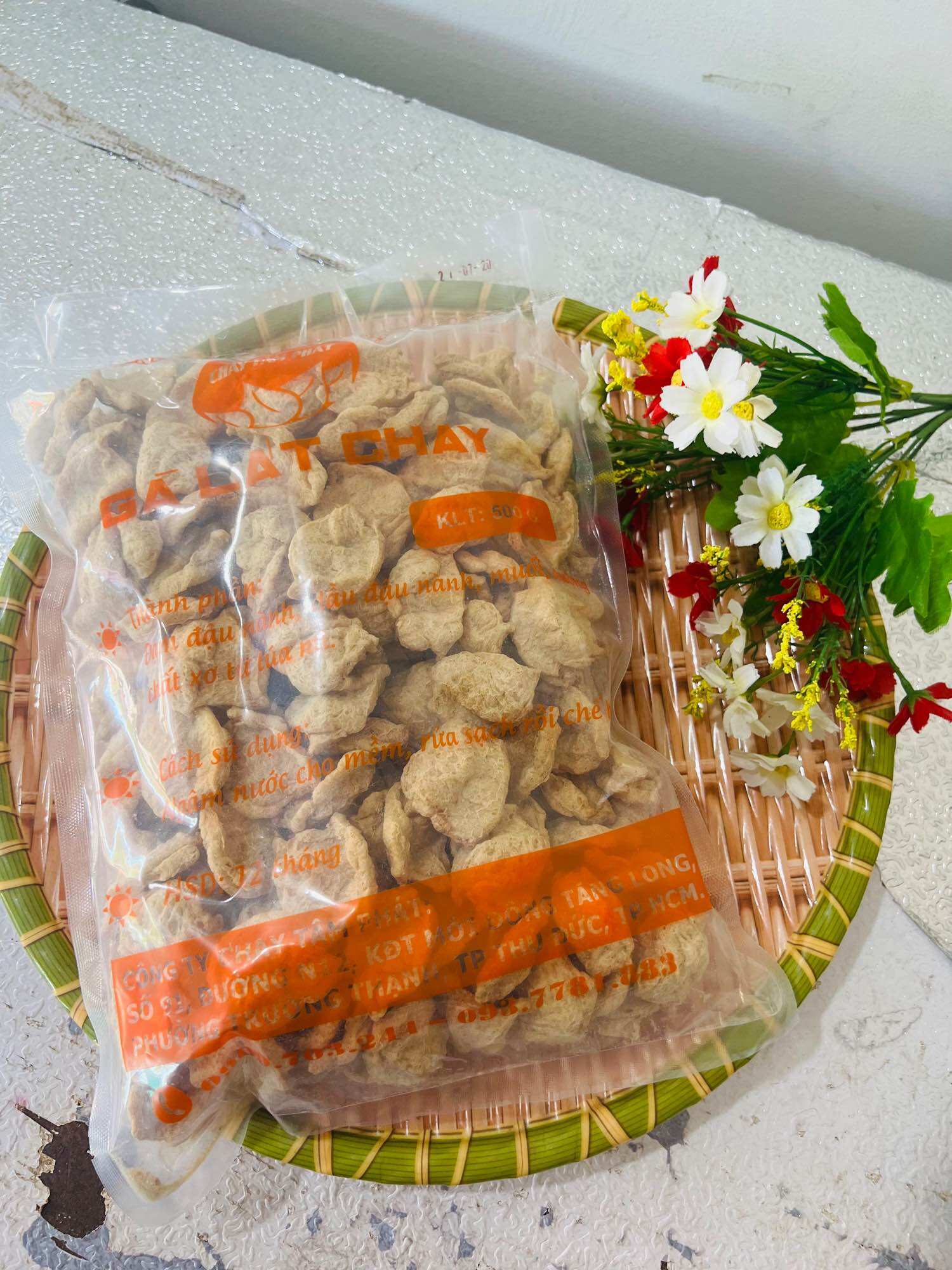 100g GÀ LÁT CHAY Thơm ngon/ Chay Tâm Phát