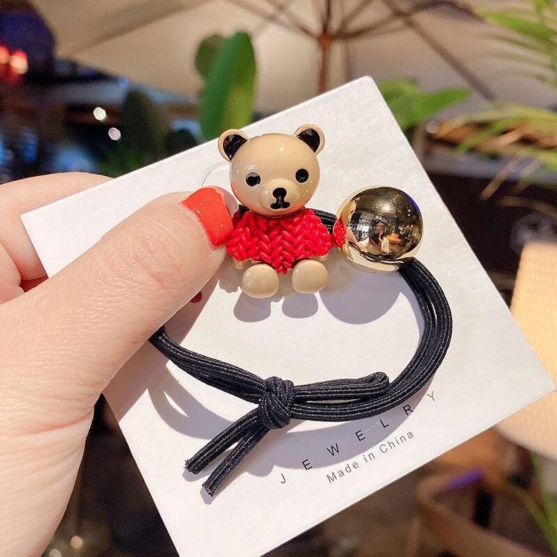 Dây Cột Tóc Hình Gấu Cute