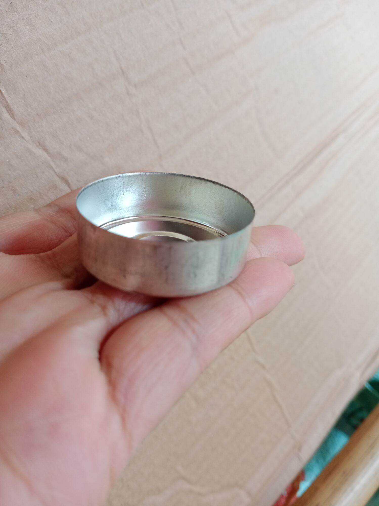 (1kg khoảng 240 cái) 1kg cốc nến tealight sắt