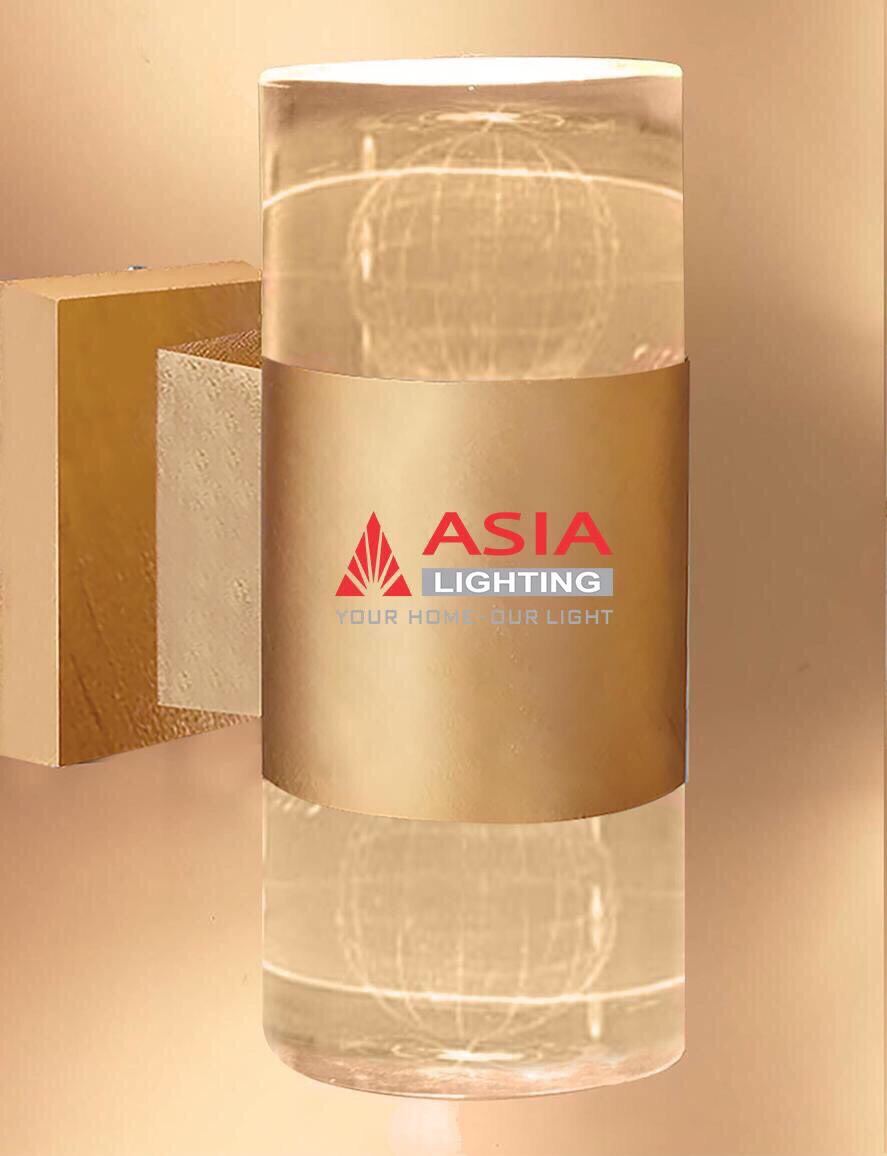 Đèn LED tường 12w vàng đồng - Asia