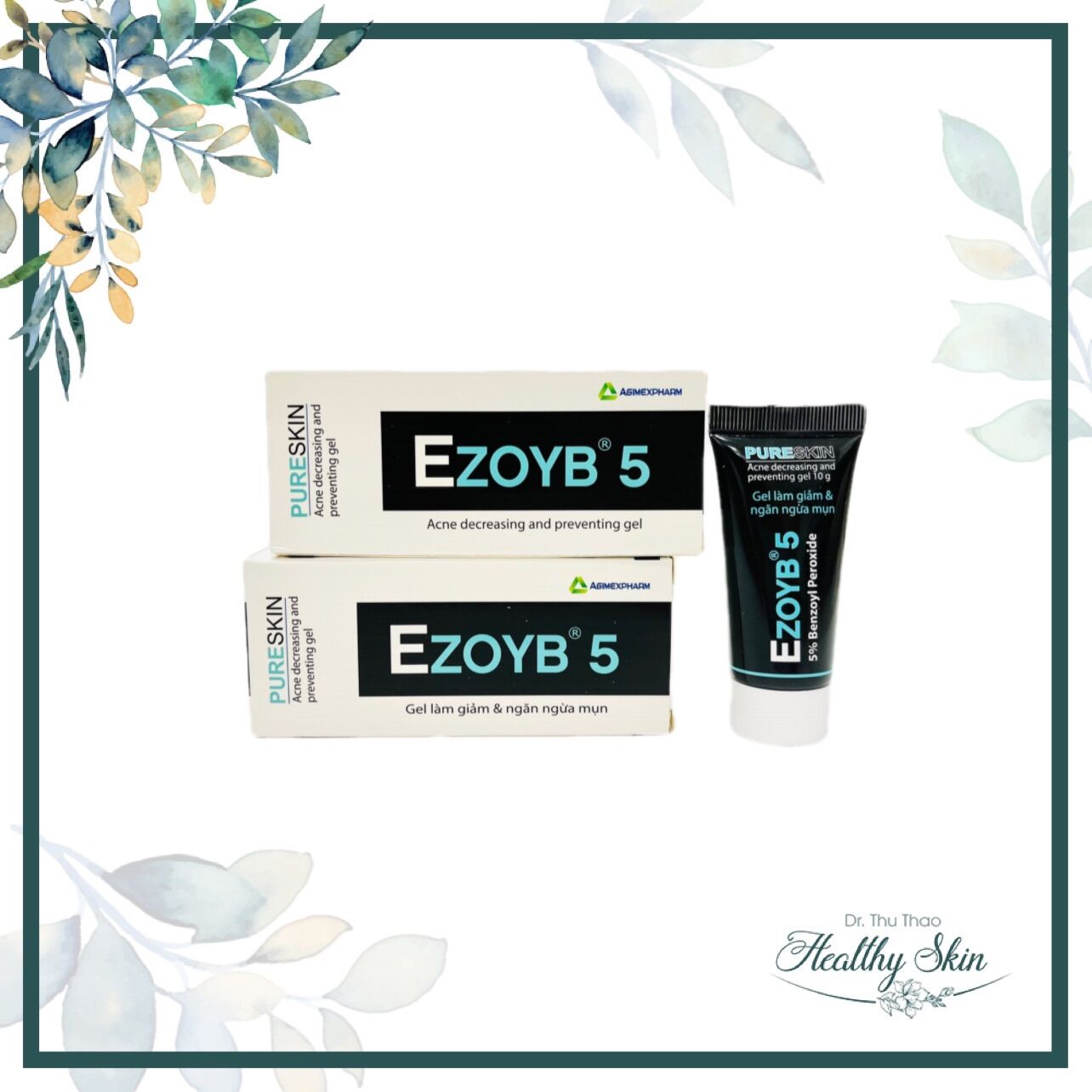 Gel giảm mụn ezoyb 5