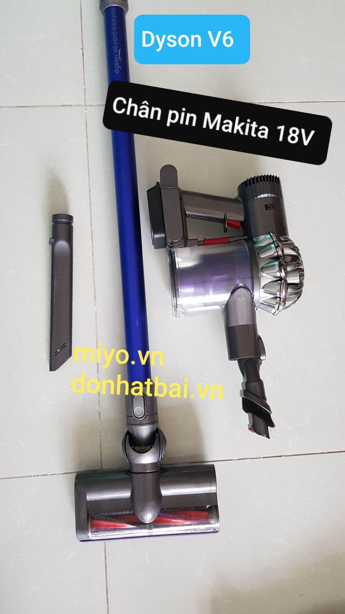 Máy hút bụi cầm tay pin 18v