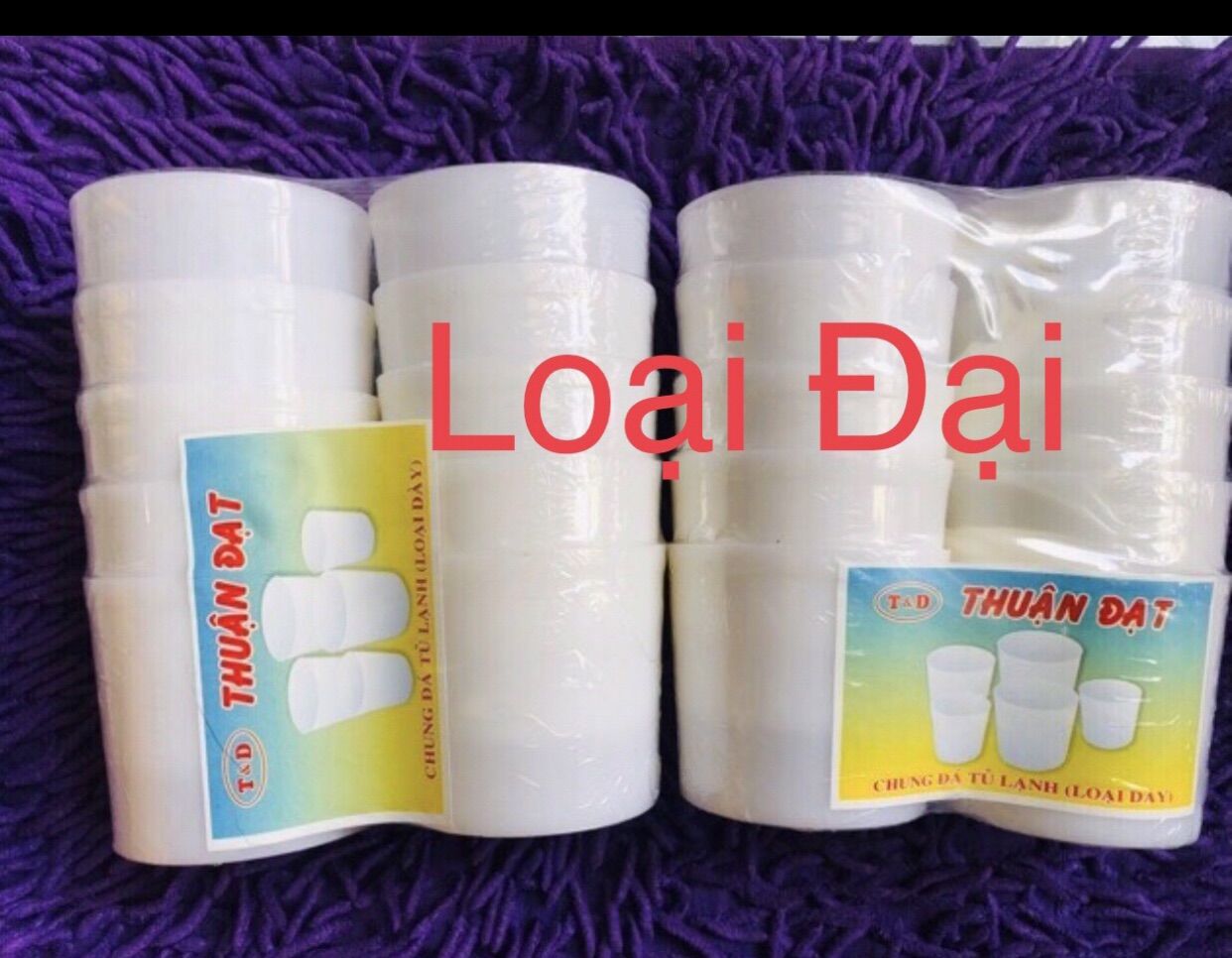🧊 Set 10 Chung (Ly) Làm Đá Tử Lạnh ( Có 3 Cở, hình thật)