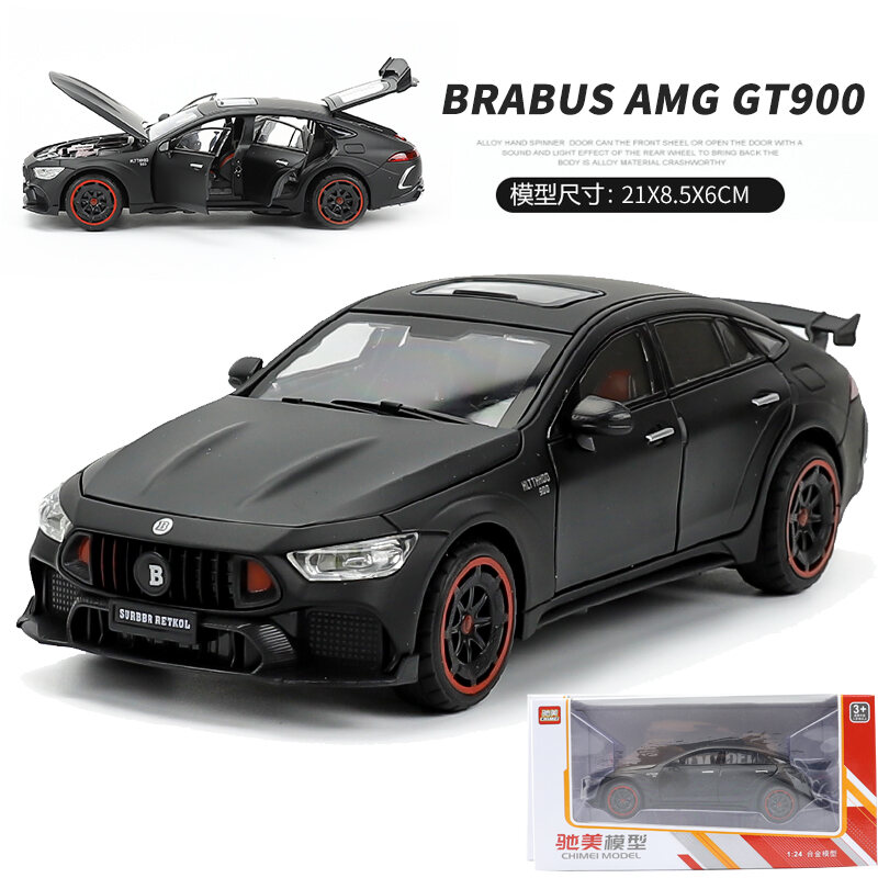 Mô Hình Xe Hơi Mercedes-Benz Maybach Gls600 Mô Hình Ô Tô Hợp Kim 1:24 Mô Phỏng Đồ Chơi Xe Việt Dã Kim Loại Bé Trai Nhỏ