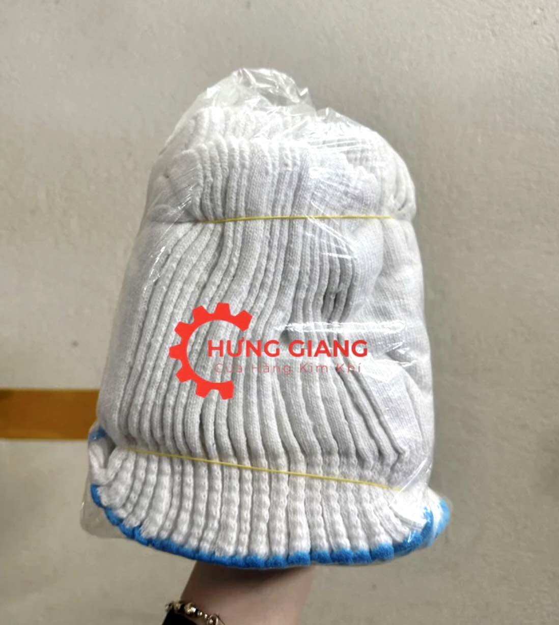 Combo 10 Đôi Găng Tay Sợi Trắng