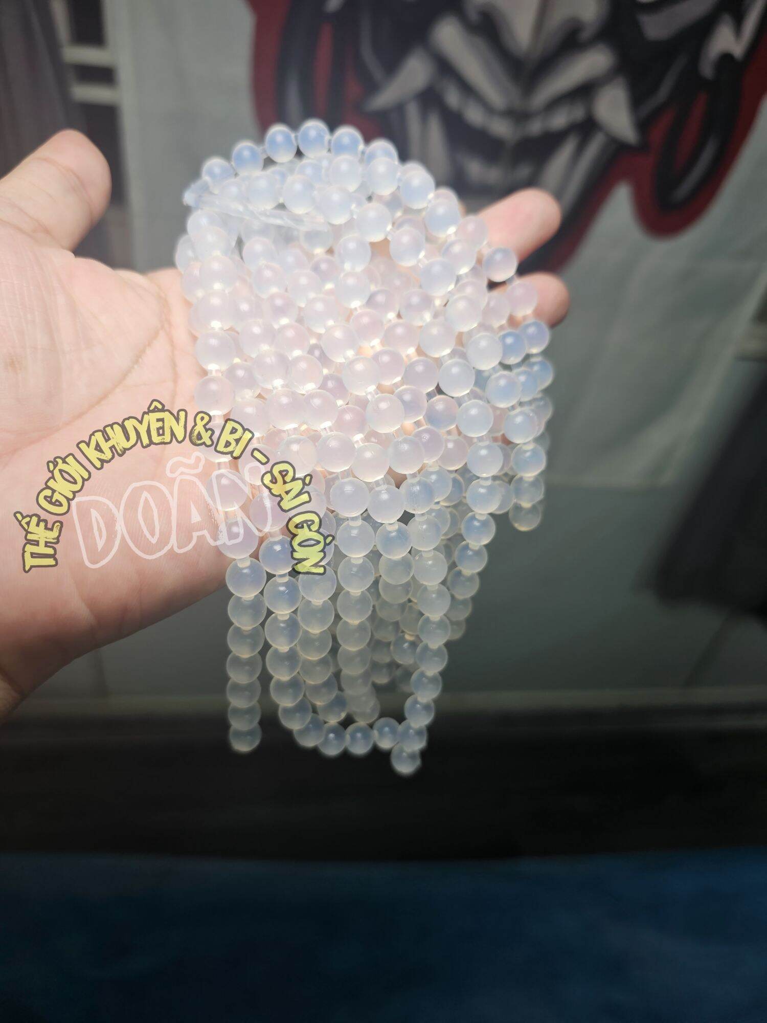 Chuỗi Silicon tròn trong suốt cao cấp nhiều Size