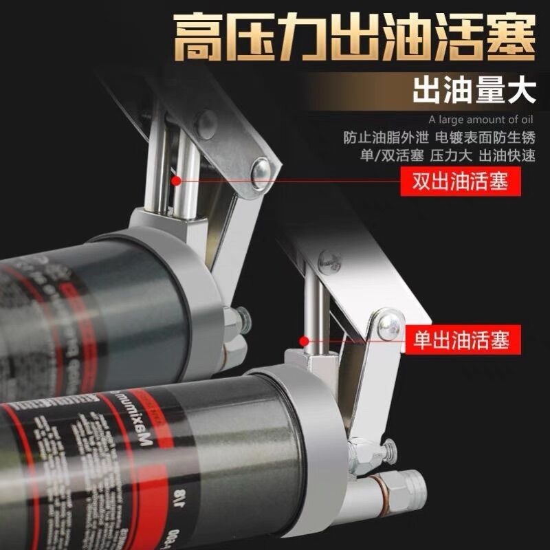 Bơm mỡ bò cầm tay 1 ty và 2 ty 600cc