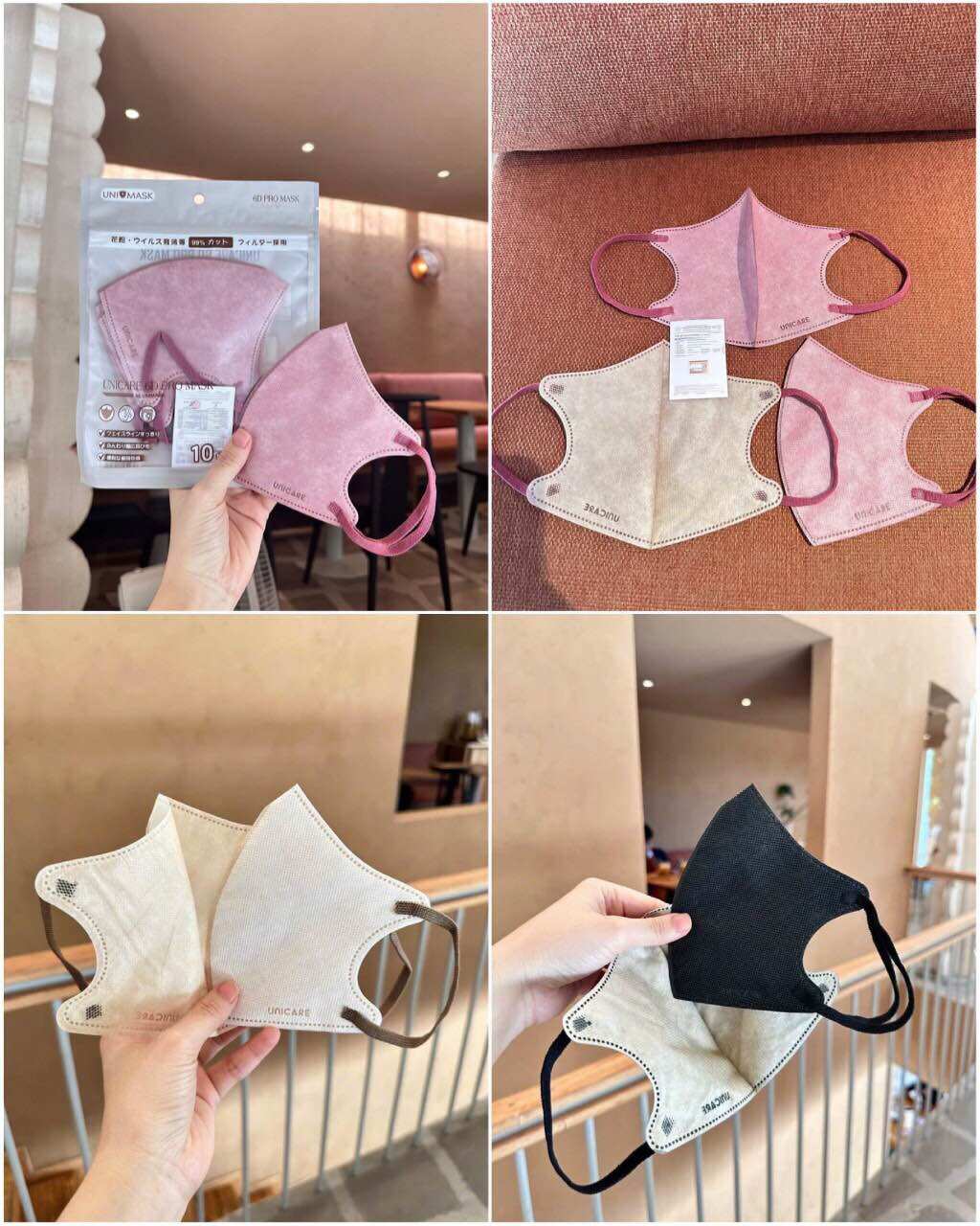 Khẩu trang 6D hàn quốc( gói 10 cái)