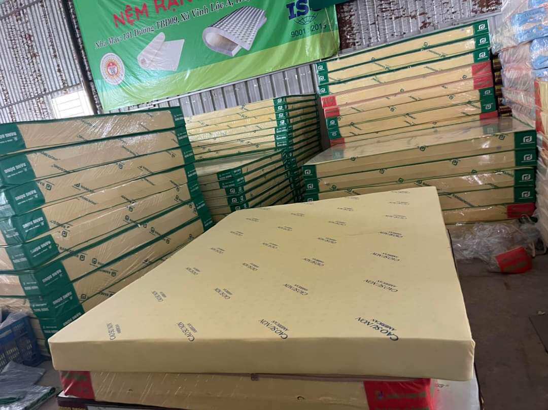 nệm cao su non american đủ size (Chính Hãng BH 15 năm)