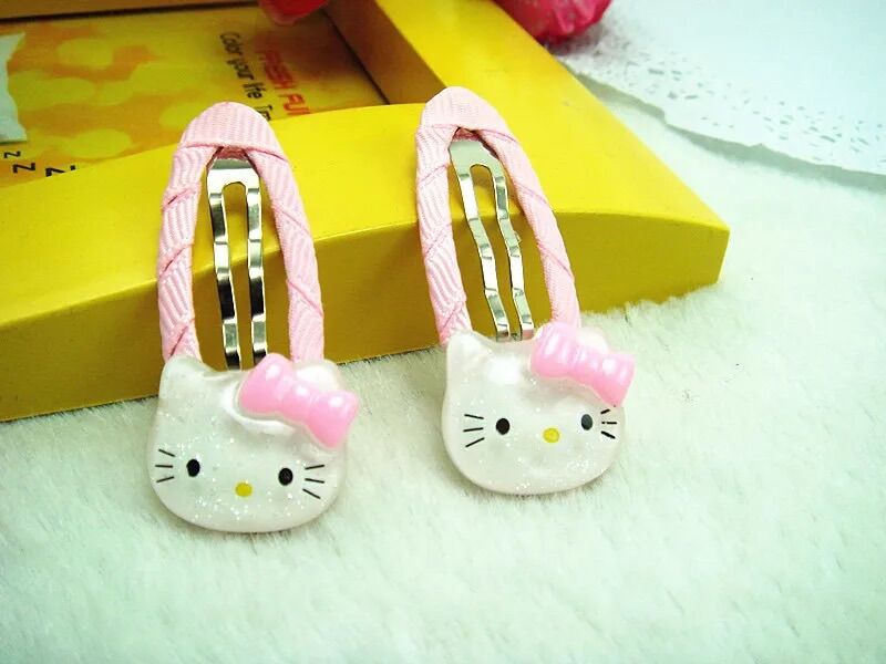 Gói 10 hạt charm hình mèo kitty