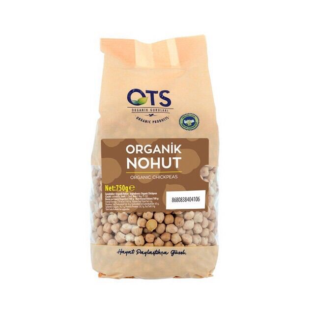 Đậu gà hữu cơ ots organik 750g