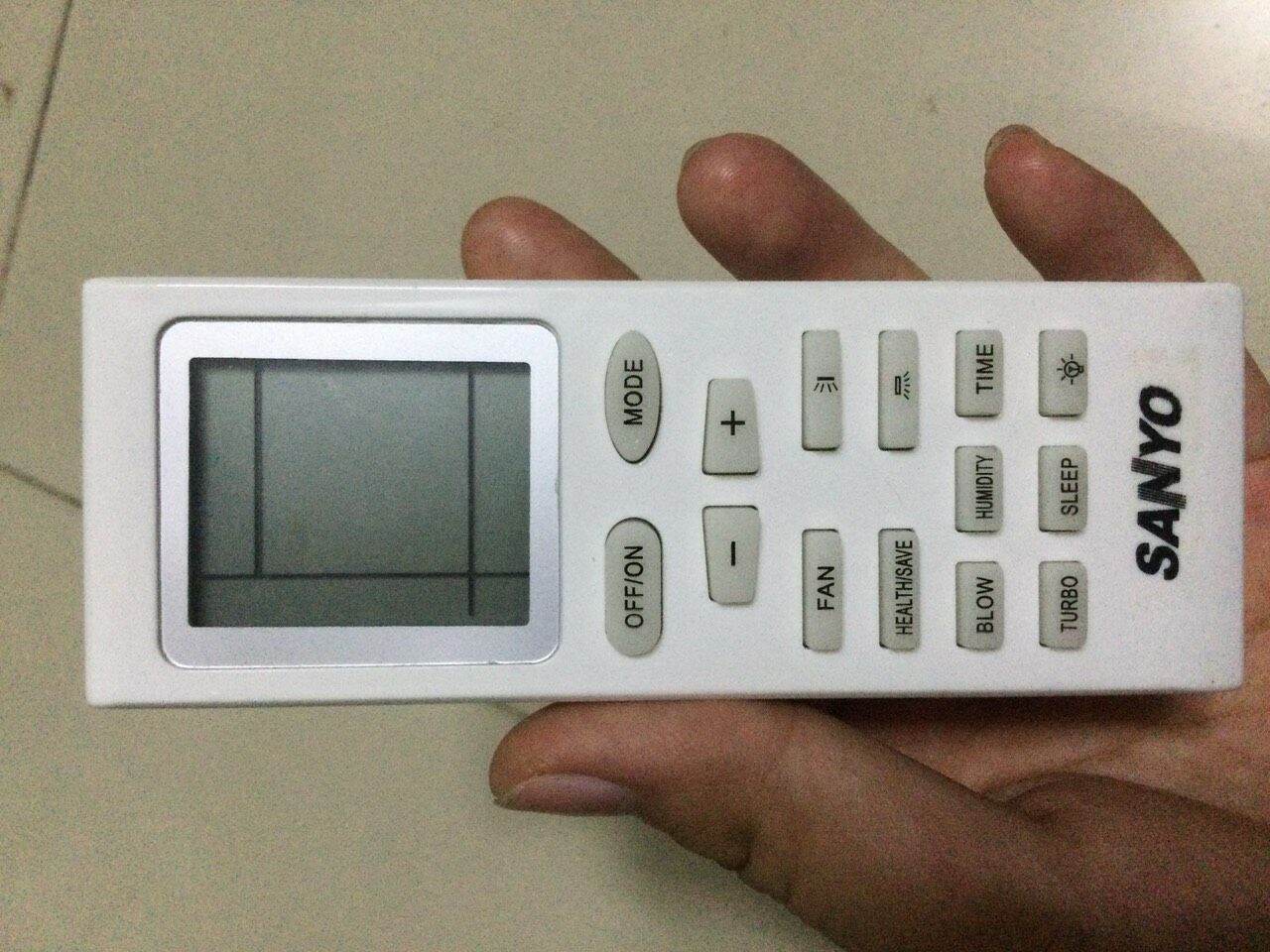 [HCM]remote điều khiển điều hòa máy lạnh Sanyo