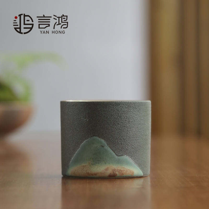 Cốc Trà Kiểu Nhật Cốc Chủ Nhân Gốm Thô Cốc Đơn Bộ Đồ Trà Kungfu Cốc Uống Trà Cốc Uống Trà Cốc Cổ Điển Gốm Sứ