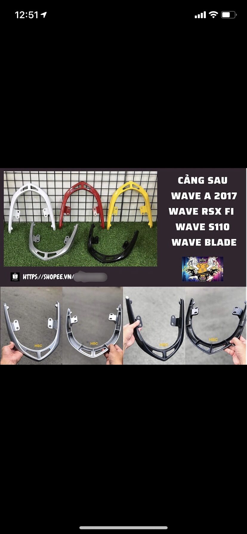 CẢNG SAU W A 2017 - BLADE -S110- RSX Fi