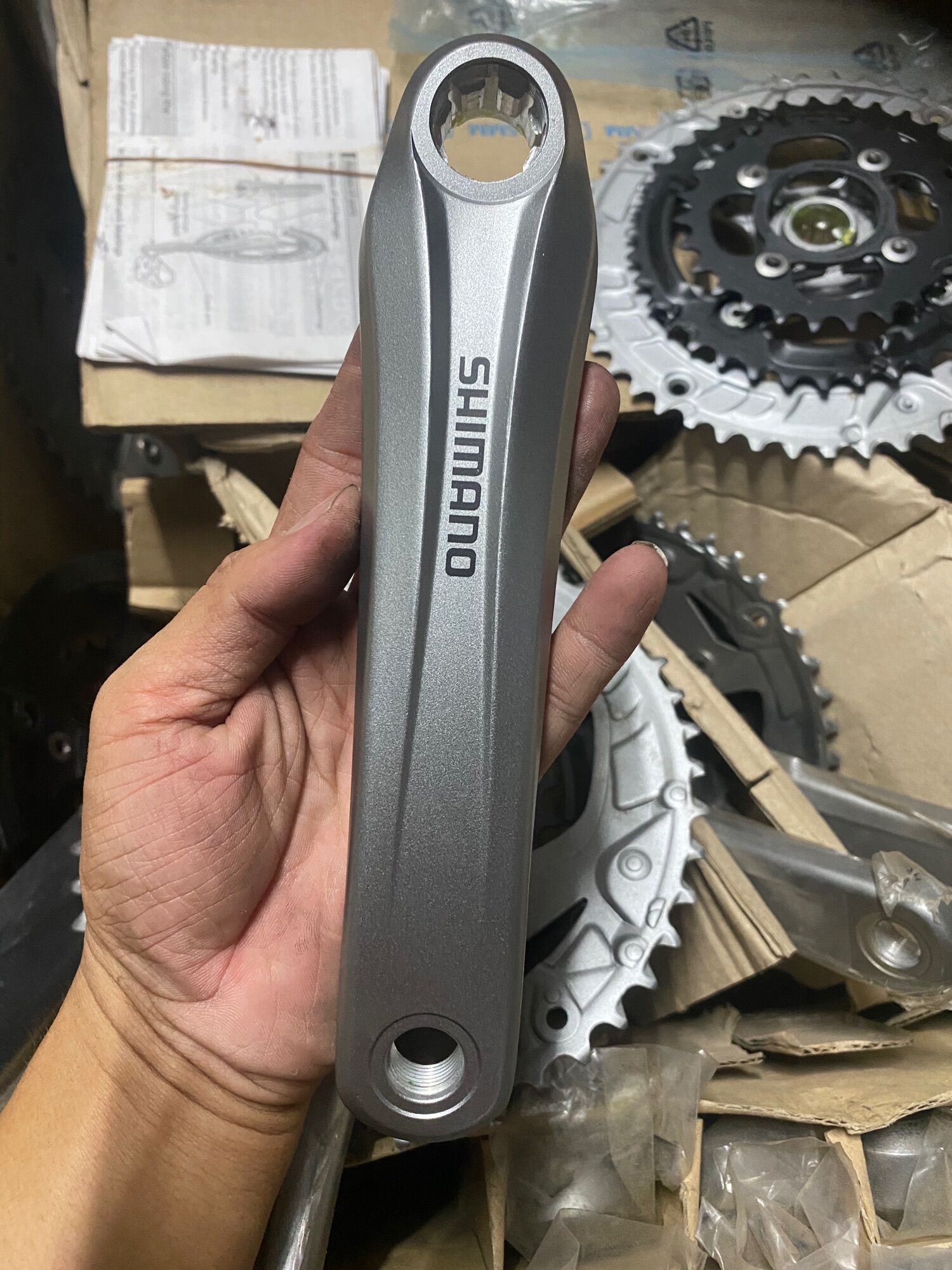 Shimano Alivio FC MT410 Crankset 9 Speed MTB Mountain Bike