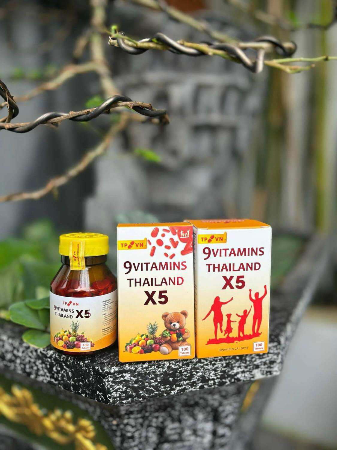 Viên uống tăng cân Vitamin X5 TP Thái Lan mẫu mới