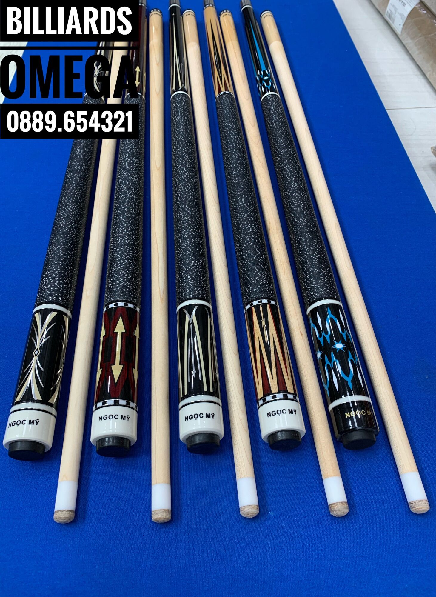 Cơ/Gậy Bida Lỗ/Pool Ngọc Mỹ