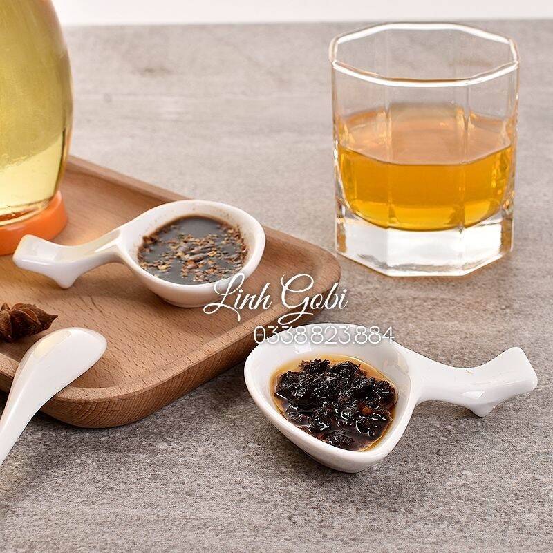 Gác đũa sứ, Gác đũa và thìa ( hàng bát tràng loại 1 )