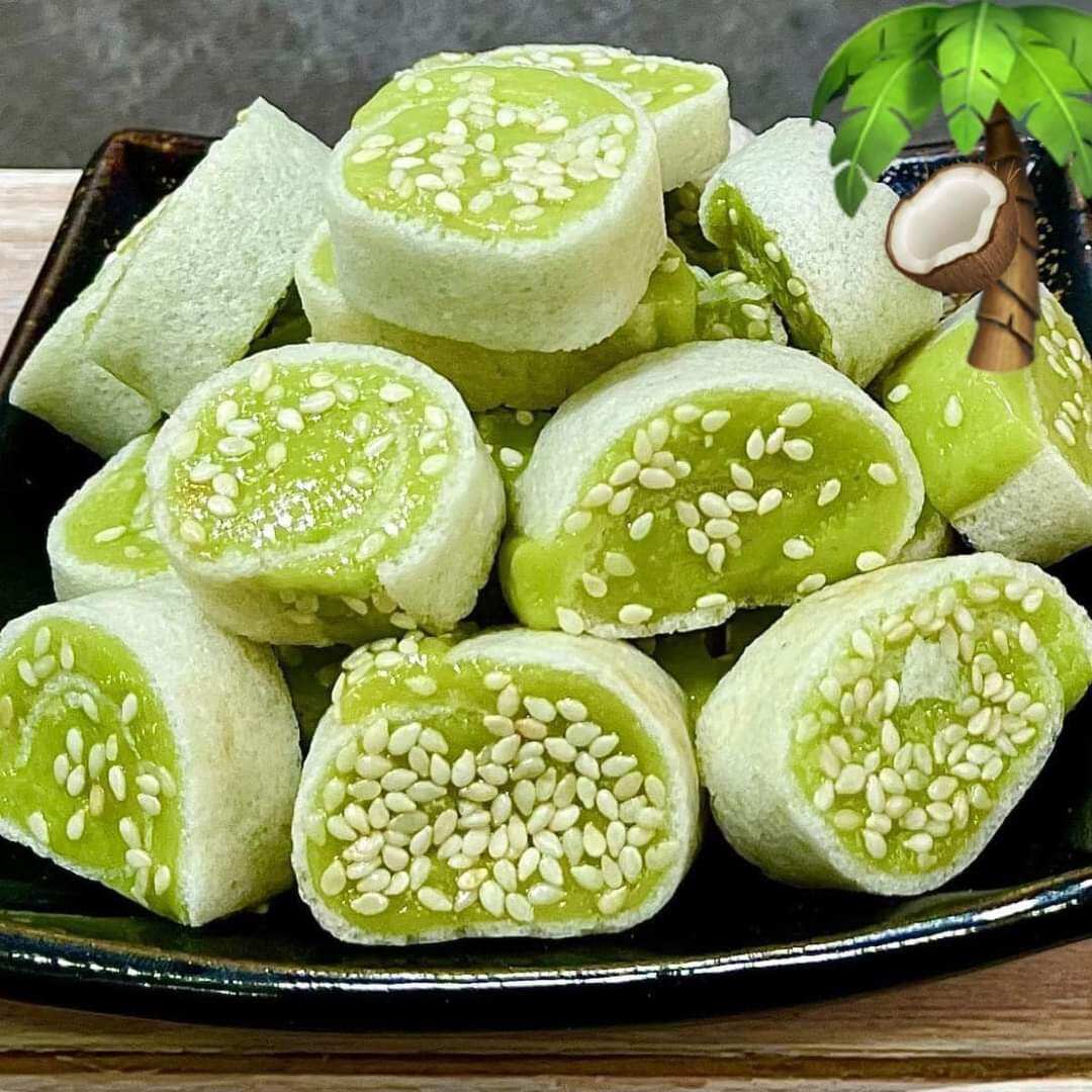 kẹo dừa non lá dứa bao ngon 500g
