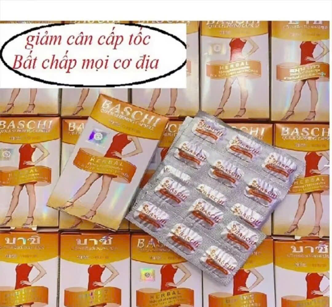[RẺ VÔ ĐỊCH] Giảm cân Baschi cam vĩ Slimming Thái Lan 30 viên