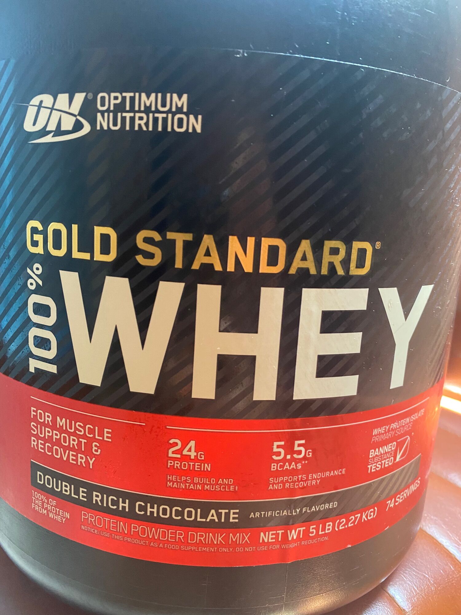 GOLD STANDARD 100% WHEY PROTEIN - (5 LBS) 2,27kg