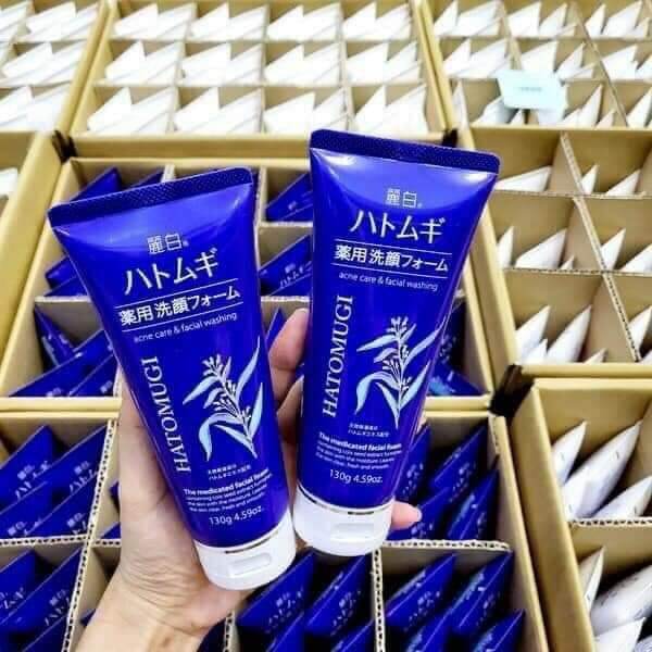 Sữa rửa mặt Hatomugi hạt ý dĩ 130g Nhật Bản