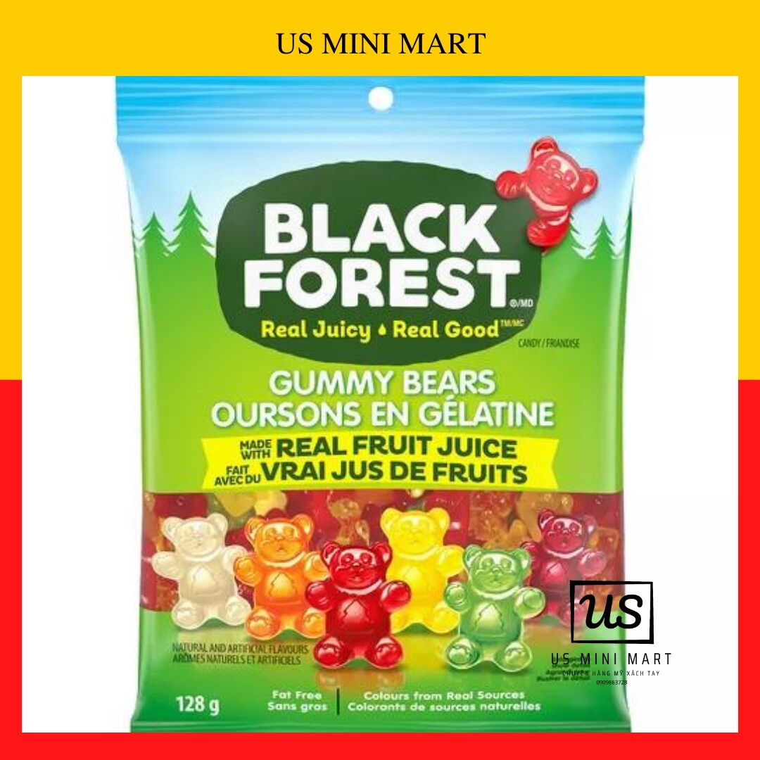 Kẹo dẻo gấu Organic Gummy Bears 128g