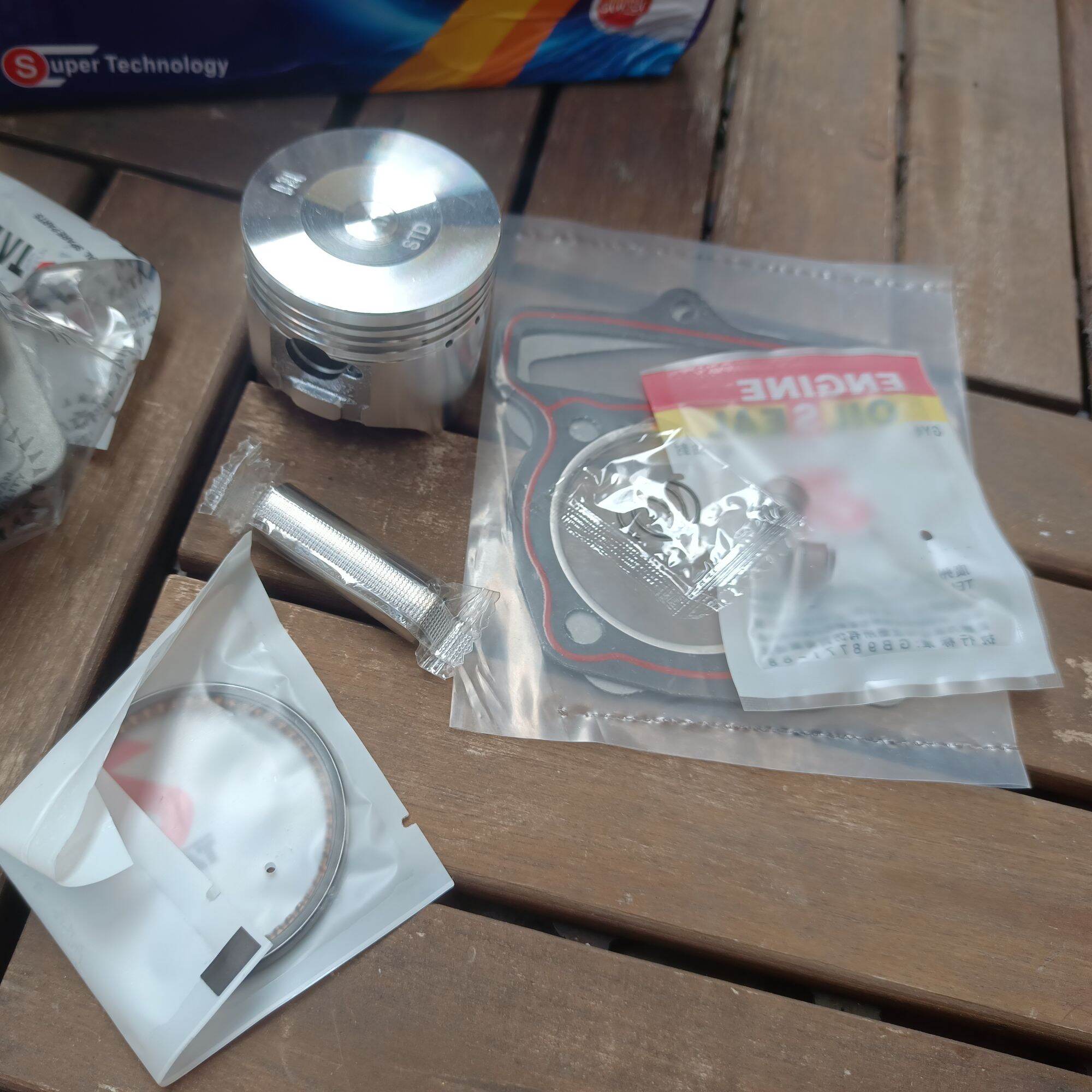 Bộ nòng, xi lanh wave 110 (108cc) gang std cos 0