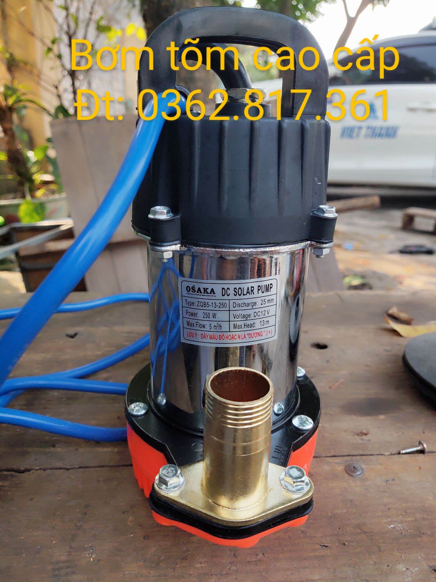 Máy bơm tõm 12v