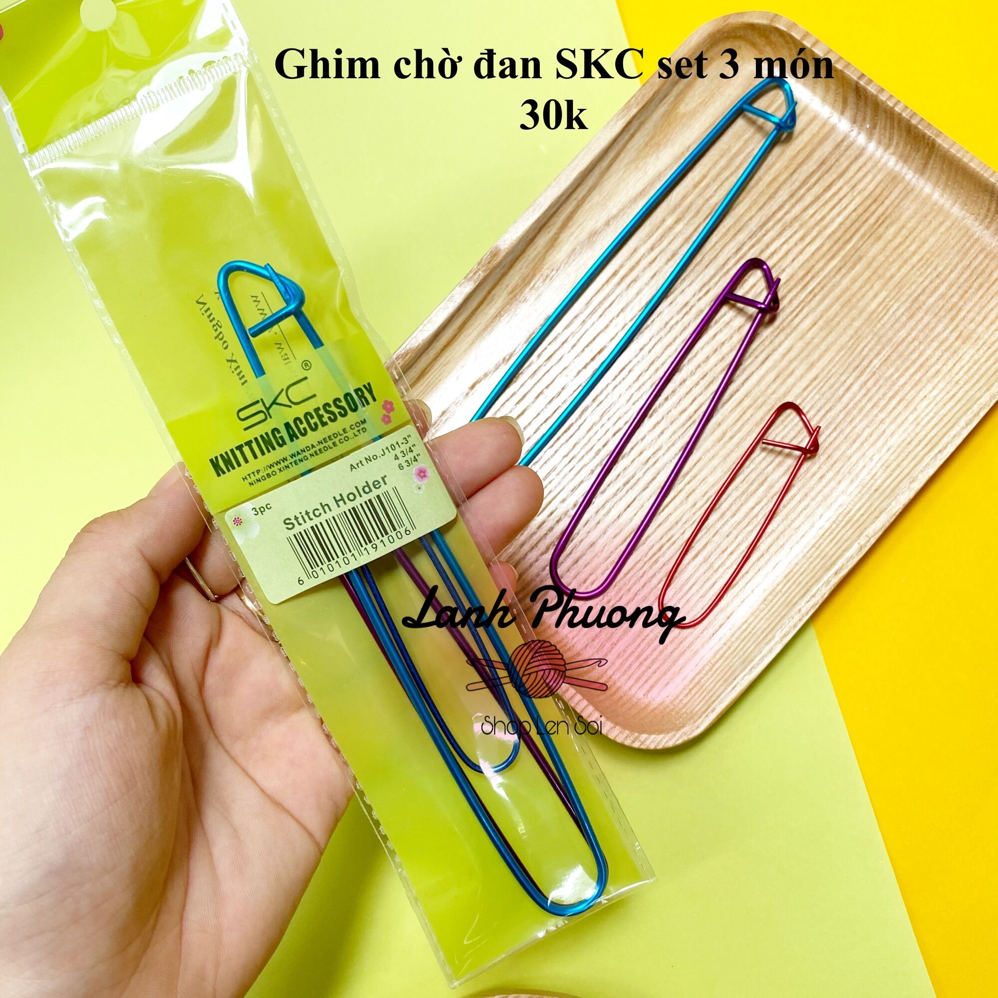 Set Ghim Chờ Đan SKC 3 Món
