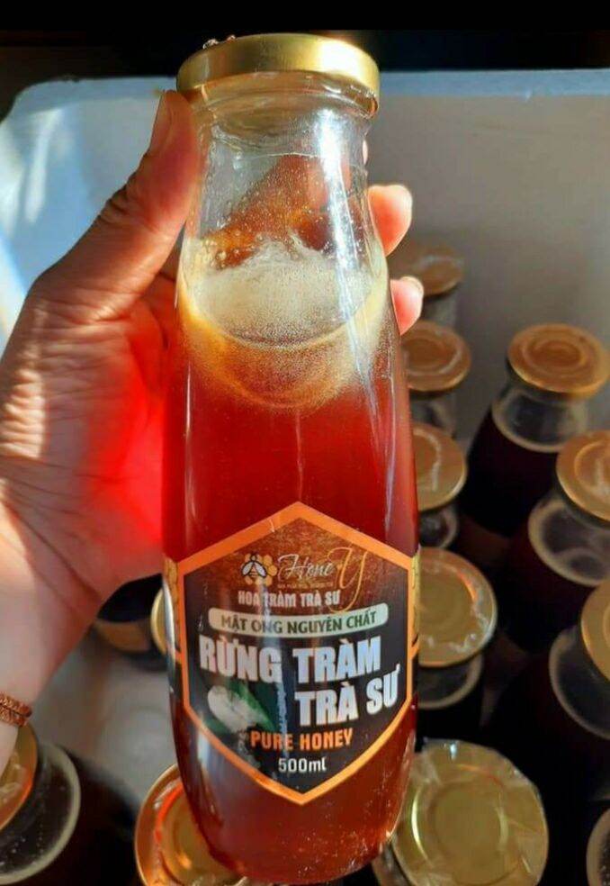 Mật ong rừng tràm Trà sư nguyên chất 500ml