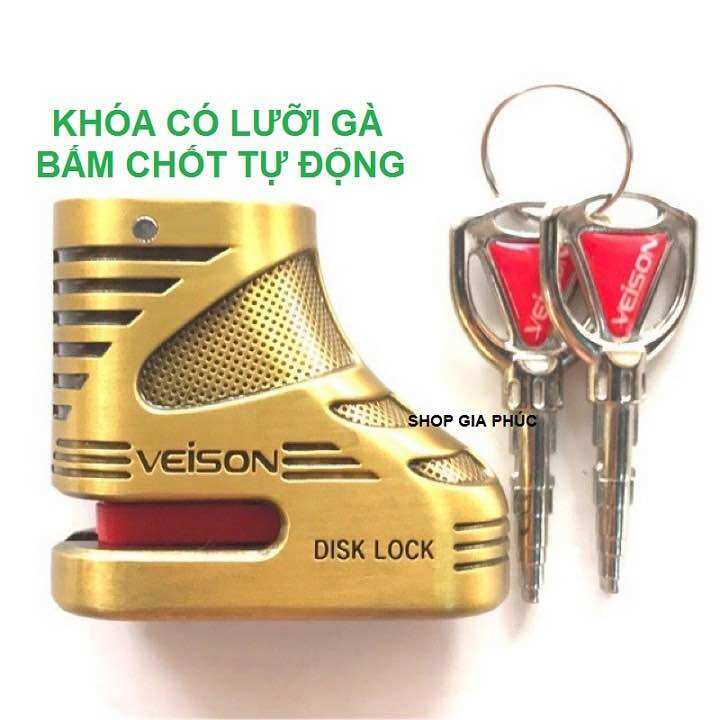 Khóa đĩa xe máy chống trộm