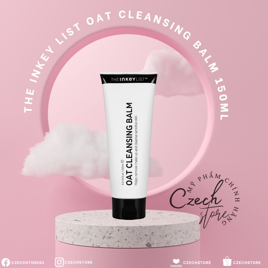 Sữa rửa mặt The Inkey List Oat Meal Cleasing balm 150ml