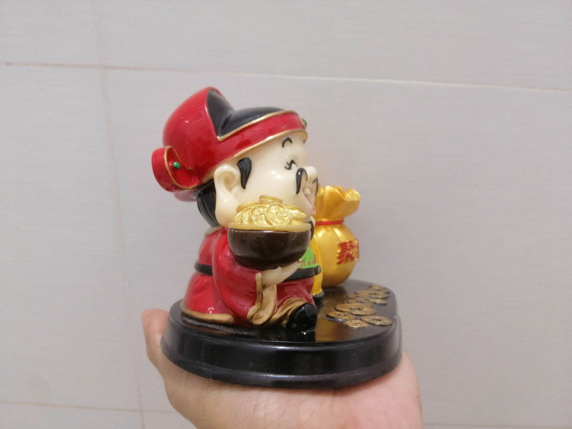 TƯỢNG THẦN TÀI CHẬU VÀNG LỚN