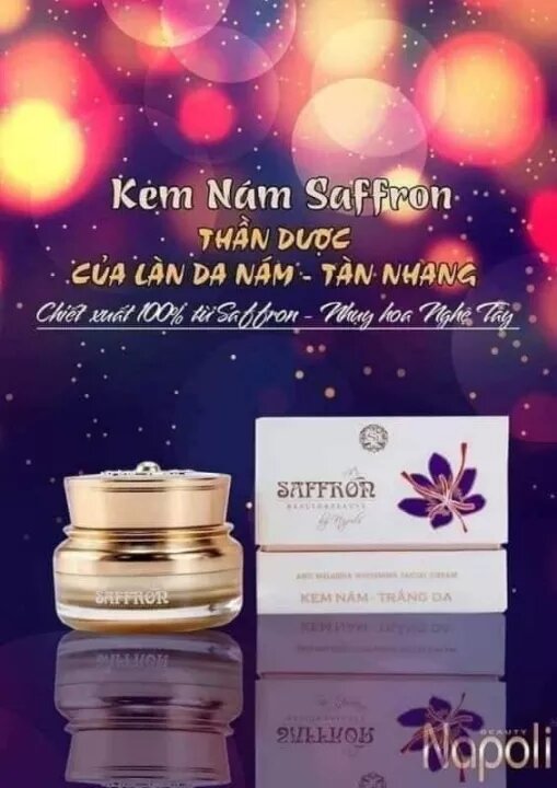 [Chính Hãng] Combo Kem Face Saffron Napoli + Serum Noãn Thực Vật