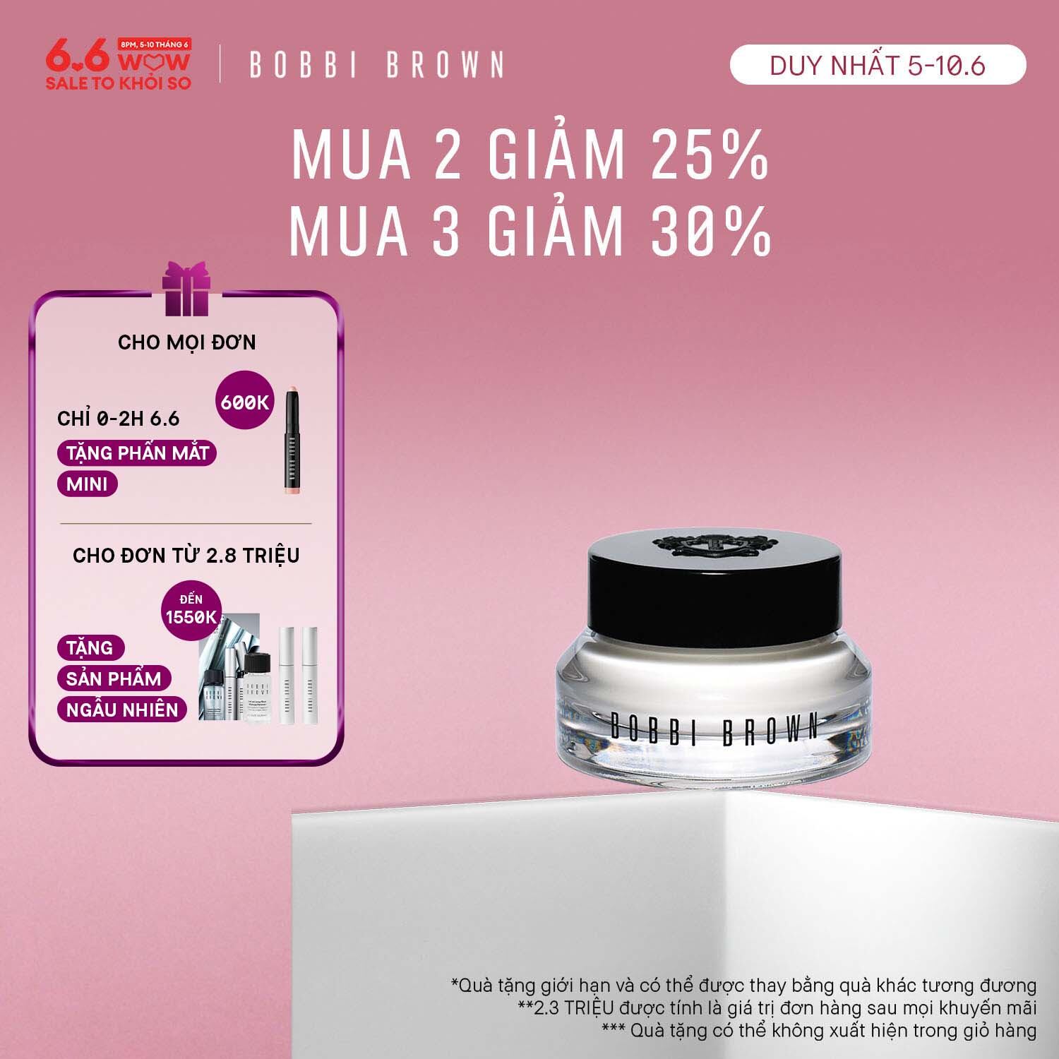 [ĐỘC QUYỀN 5-10.6] Dưỡng ẩm mắt Bobbi Brown Hydrating Eye Cream 15ml