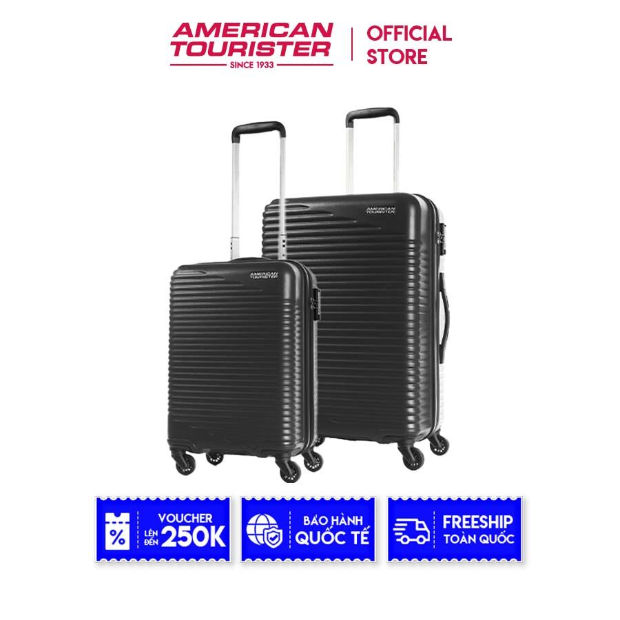 Combo vali kéo american tourister sky park spinner tsa77 20 & 25 inch