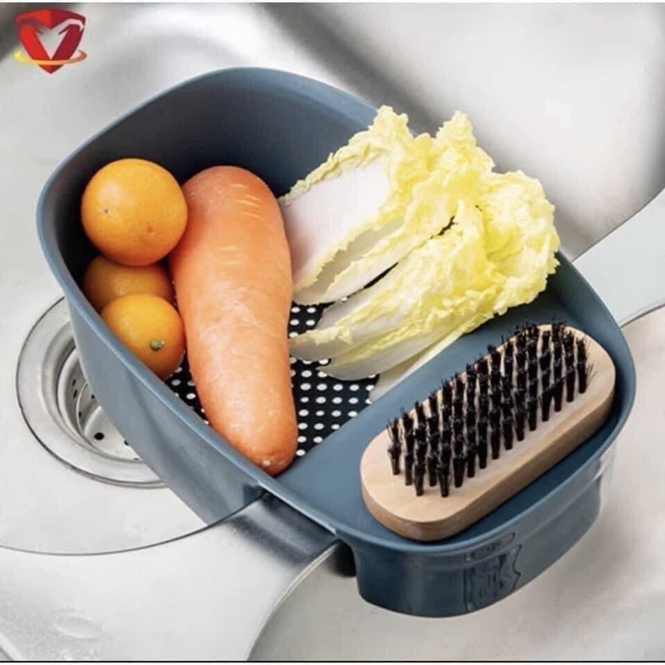 100 Túi Lọc Rác Bồn Rửa Bát Thiết Kế Dạng Túi Lưới Siêu Dai, đầu túi có chun co giãn chống tắc nghẽn ống nước