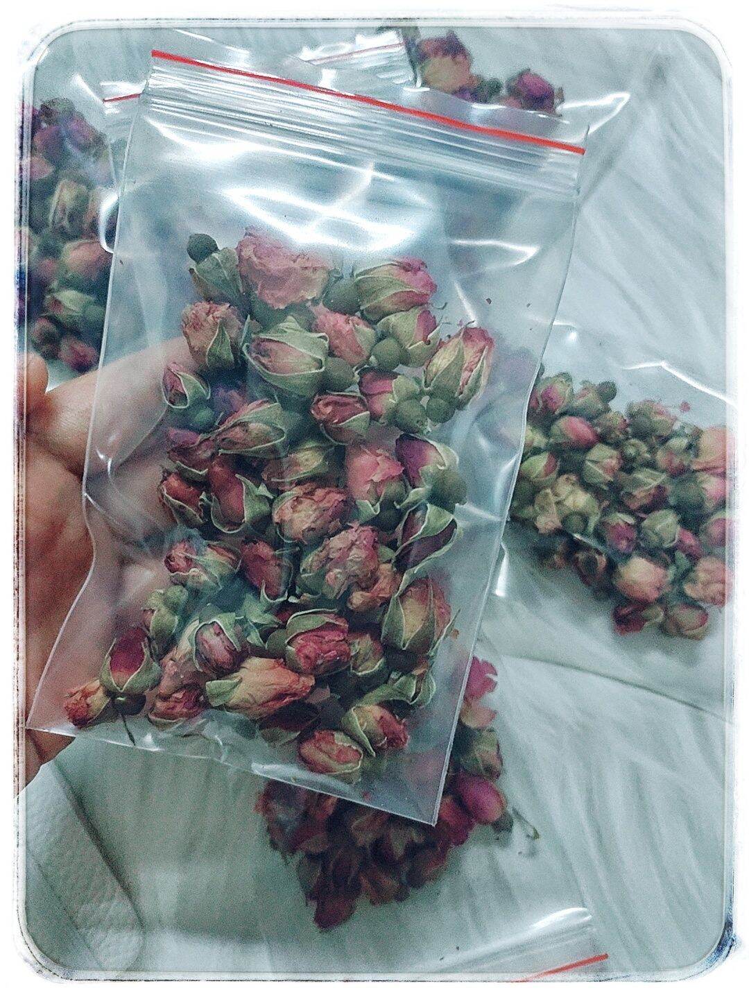 Hoa hồng sấy khô thức ăn Giảm Stress cho Hamster và thú cưng...