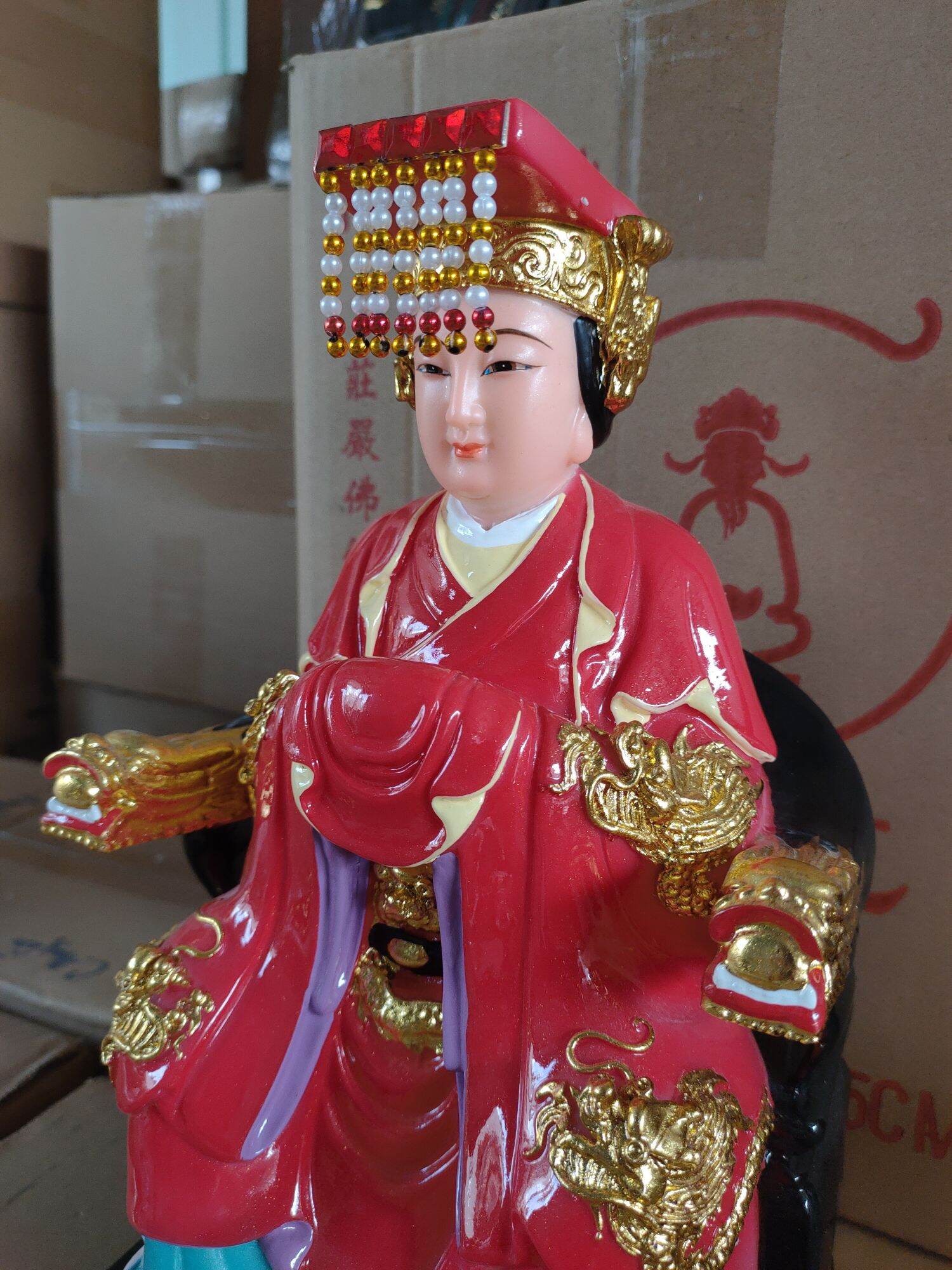 Tượng Mẹ Sanh Mẹ Độ cao 30cm
