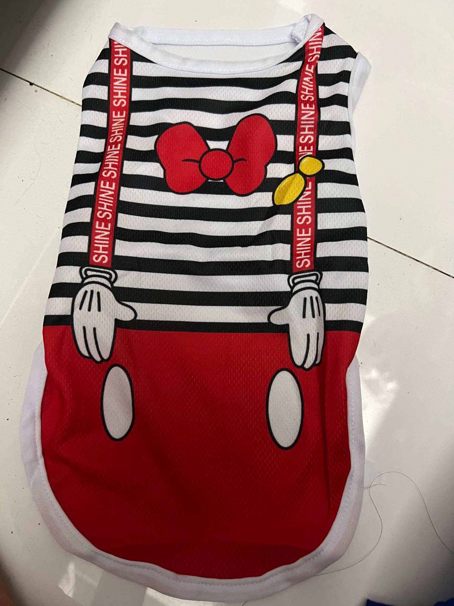 ÁO THUN COTTON SÁT NÁCH THOÁNG MÁT CHO CHÓ MÈO