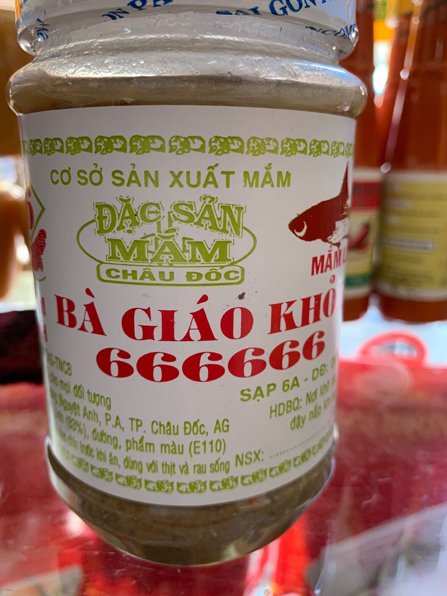 Mắm Thái Châu Đốc 500gr