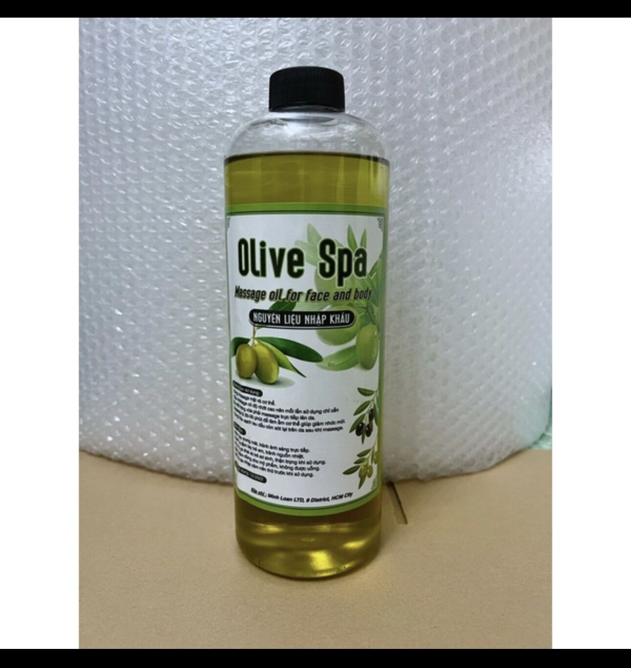 1000ml dầu massage Mặt Face Olive