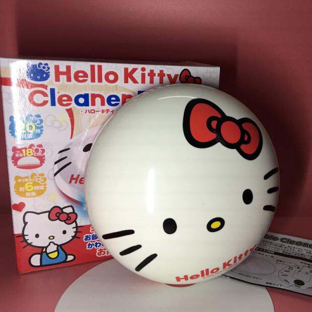 Robot Quét Sàn Hoạt Hình Hello Kitty Máy Hút Bụi Cảm Ứng Tự Động Máy Quét Sàn Mini Tặng Giấy Hút Bụi thumbnail